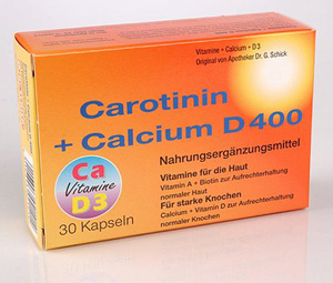 Carotinin + Calcium D400